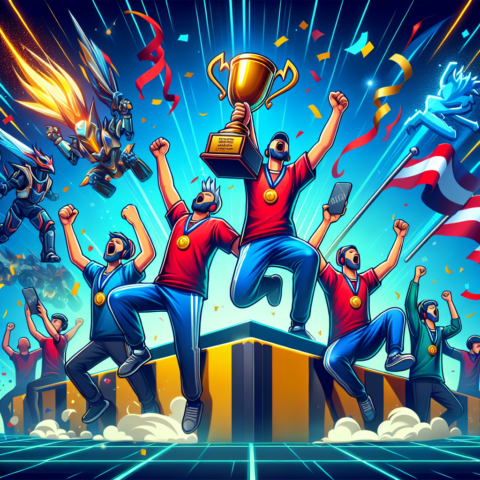 Euforia Kemenangan Juara M5 Mobile Legend 2023