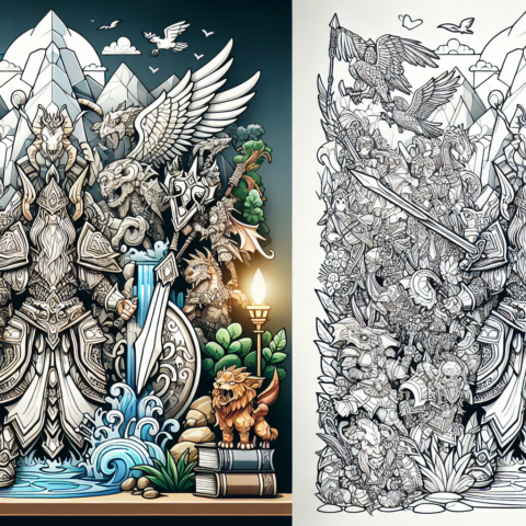 Kreativitas dalam Gambar Mewarnai Mobile Legend untuk Anak-anak yang Gemar Game