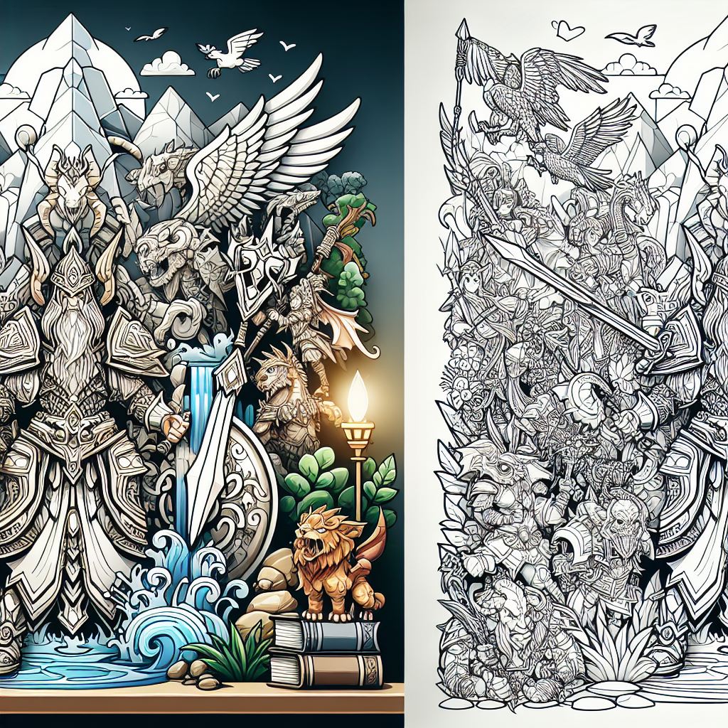 Kreativitas dalam Gambar Mewarnai Mobile Legend untuk Anak-anak yang Gemar Game