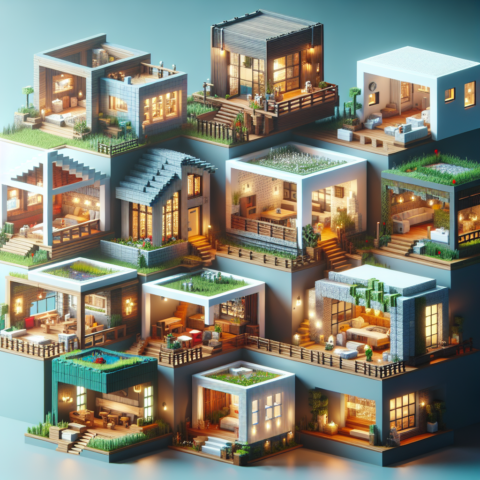 10 Inspiring Rumah Minimalis Minecraft Designs for Every Gamer